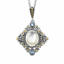 Колье серебряное TJN505