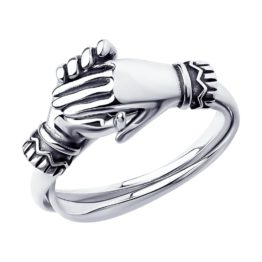 Серебряное кольцо 95010155
