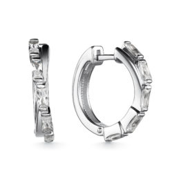 Серьги серебряные 02-2941/00КЦ-00