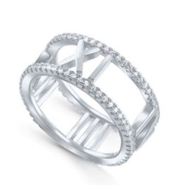 Кольцо серебряное 01R5636a-127