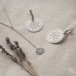 Серьги серебряные 00022666-6