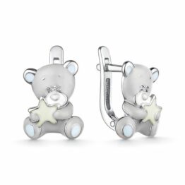 Серьги серебряные 901022342