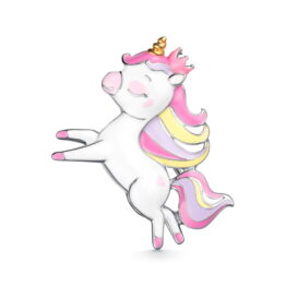 Брошь серебряная 901082701