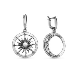 Серьги серебряные 33012010