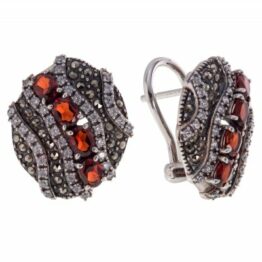 Серьги серебряные TJE672