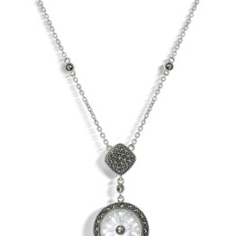 Колье серебряное TJN030