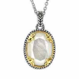 Колье серебряное TJN602