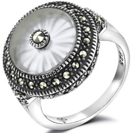 Кольцо серебряное TJR032