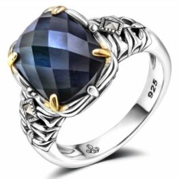 Кольцо серебряное TJR560