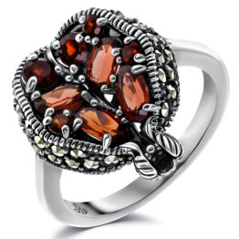 Кольцо серебряное TJR628