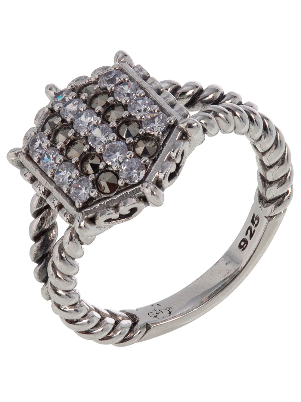 Кольцо серебряное TJR674 перстень