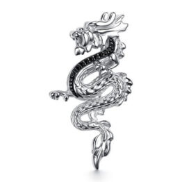 Брошь серебряная 04-3906/0КЦ1-17