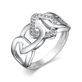 Кольцо серебряное 01-3374/00КЦ-00