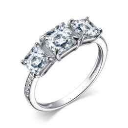 Кольцо серебряное 01-3863/00КЦ-00