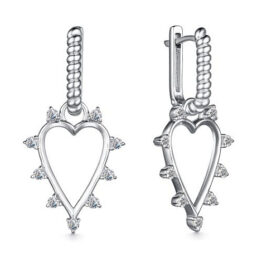 Серьги серебряные 02-3966/00КЦ-00