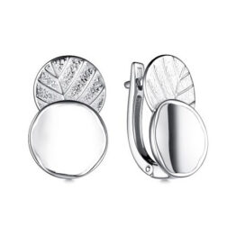 Серьги серебряные 02-3676/0000-00