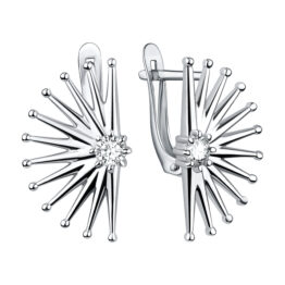 Серьги серебряные 14-72-0001-17328