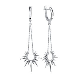 Серьги серебряные 14-72-0000-17327