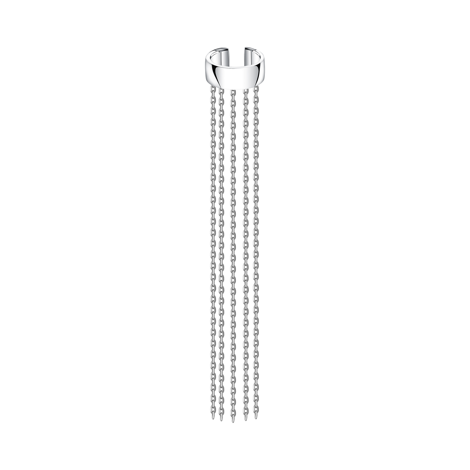Одиночная серьга из серебра 17-72-0000-15988