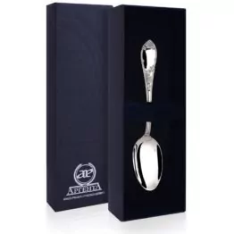 Ложка кофейная Престиж 205ЛЖ07001 Серебряная ложка Престиж 205ЛЖ07001