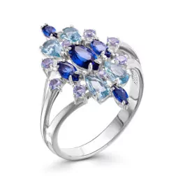 Кольцо серебряное 8139