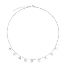 Колье серебряное 9274