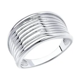 Кольцо серебряное 9640