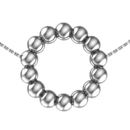 Колье серебряное 10538