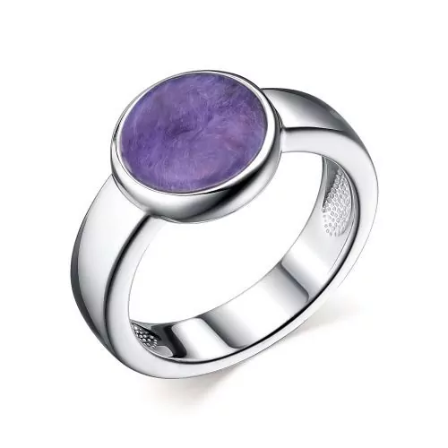 Кольцо серебряное 01-2635/0ЧРТ-00