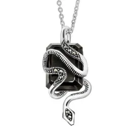 Колье серебряное TJN499