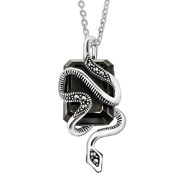 Колье серебряное TJN499