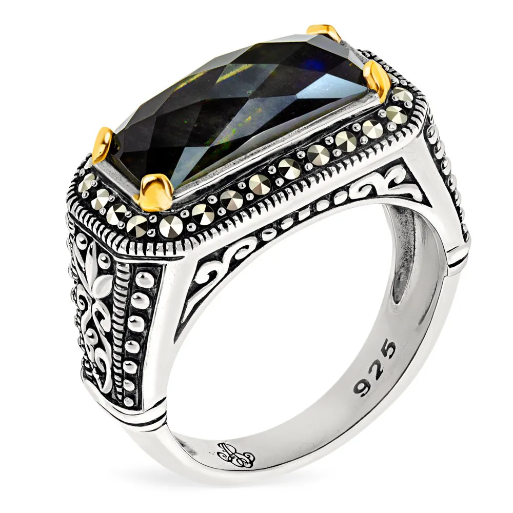 Кольцо серебряное TJR563