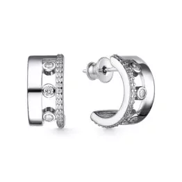Серьги серебряные 13565