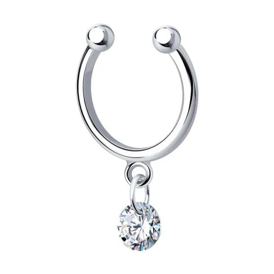 Серьга серебряная 94170161