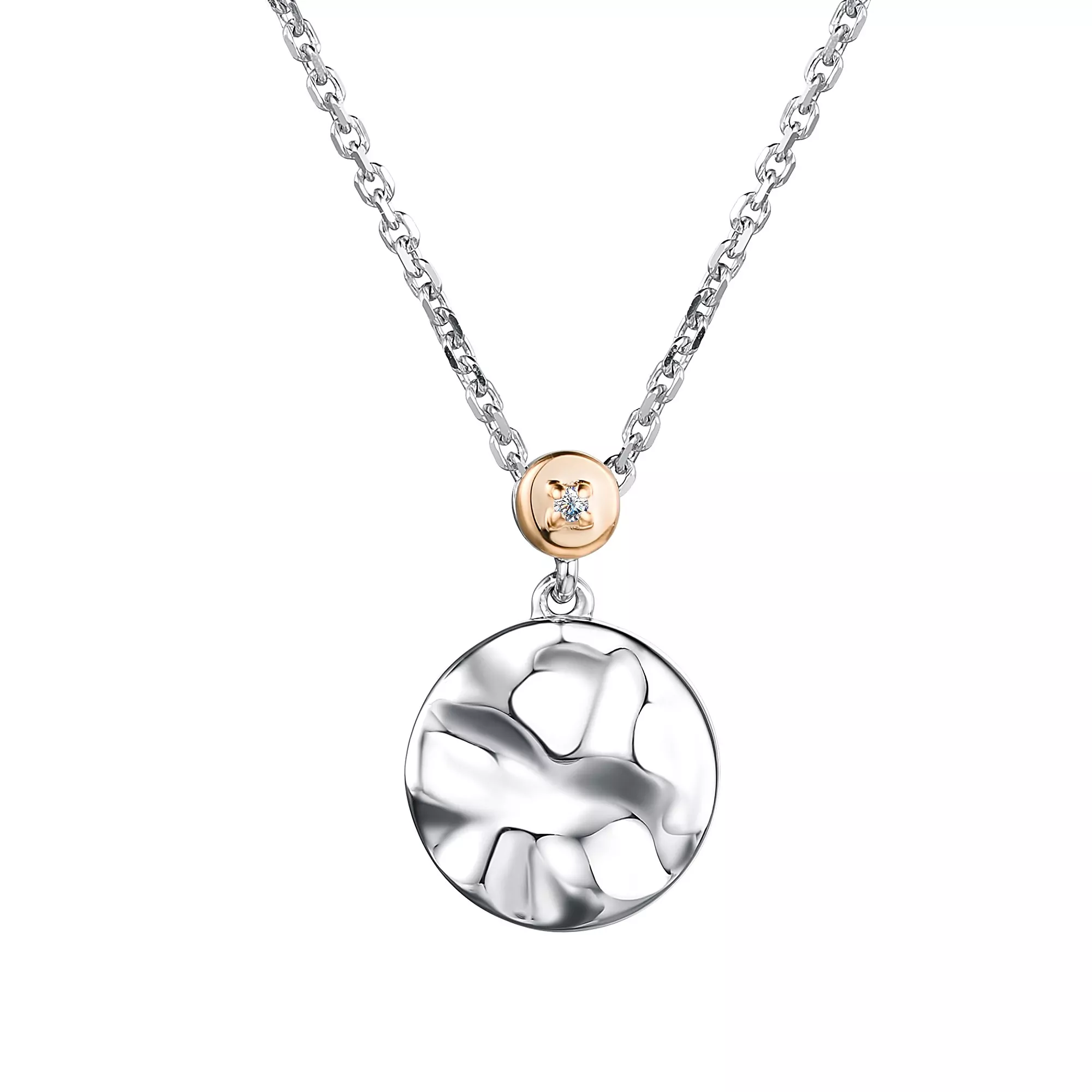 Колье серебряное 06-2102/000Б-00