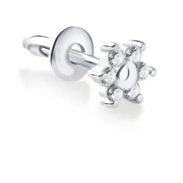Серьга серебряная 15460