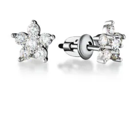 Серьги серебряные 15551