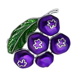 94040275 Брошь серебряная 16241