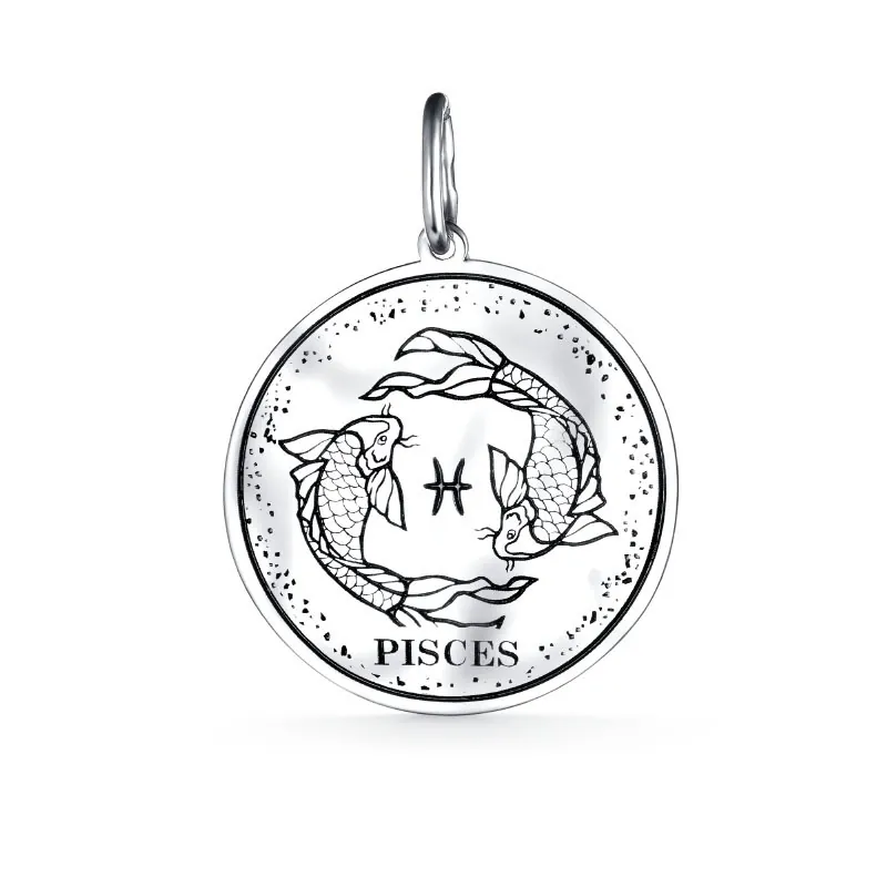 Подвеска из серебра “Рыбы”