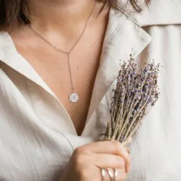Колье серебряное 08081560-6