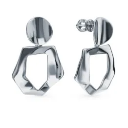 Серьги серебряные 00222409-6