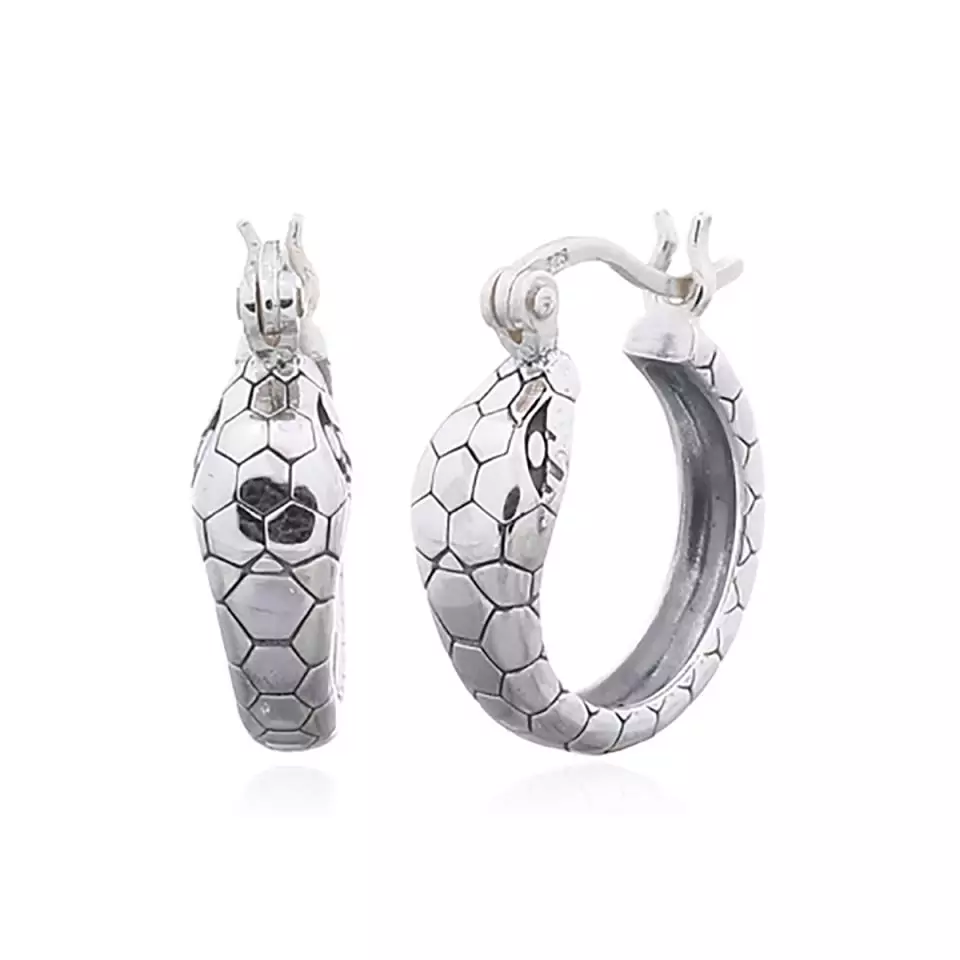 Серьги серебро 14605