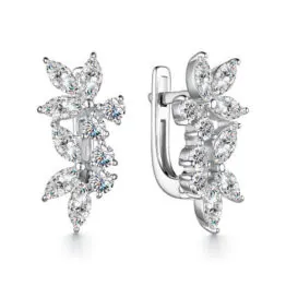 Серьги серебряные 02-3341/00КЦ-00
