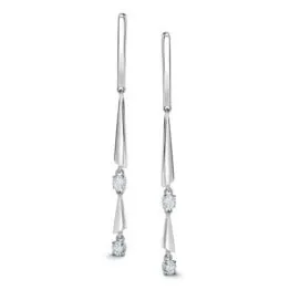 Серьги серебряные 02-4280/00КЦ-00
