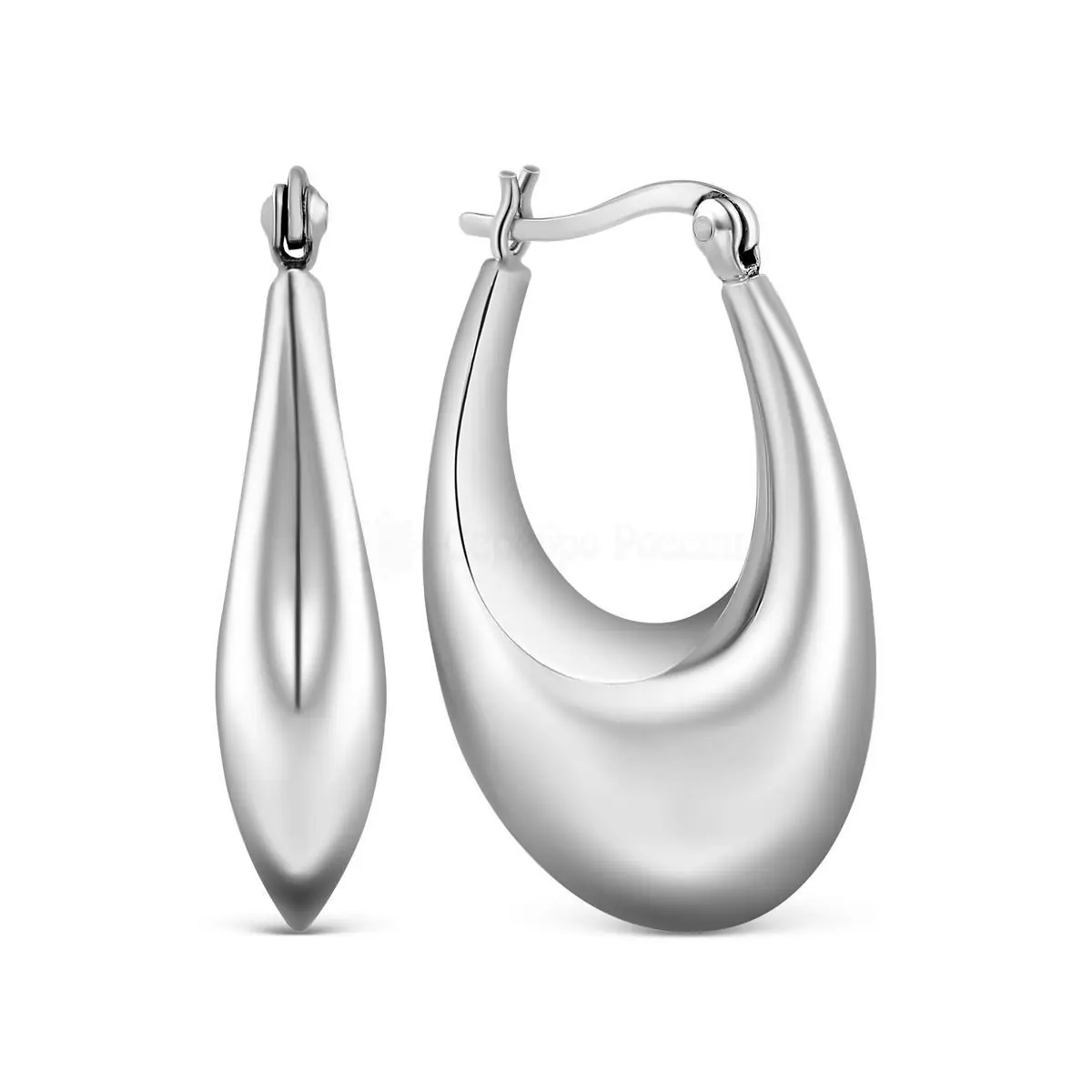 Серьги из серебра 14526RH